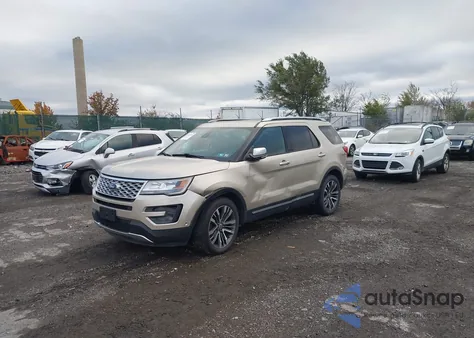 2017 Ford Explorer Platinum из США, поврежденный, VIN 1FM5K8HT1HGD51155
